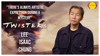 Lee Isaac Chung Interview  Director Twisters  Warner Bros  Hollywood  Filme Shilmy [upl. by Adnahsam]