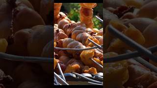 I cook a real delicacy turkey testicles roasted in an oriental tandoor oven potatoes and mushrooms [upl. by Caty]