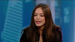 Kristin Kreuk on Matt Damon He May Have Bit Me [upl. by Naillij800]