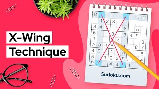 Хwing Sudoku technique  Short Guide [upl. by Nosiram867]