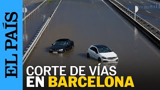 DANA EN BARCELONA  Todas las imágenes de las inundaciones en BARCELONA  EL PAÍS [upl. by Buckden243]