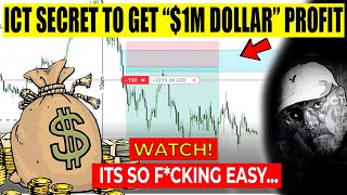 ICT EXPOSED SECRET TO GET quot1 MILLION DOLLARSquot IN TRADING hear it from himself WATCH TILL END [upl. by Augustine]