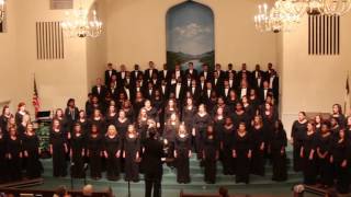 Ascription of Praise David Schwoebel b 1957  JCJC Concert Choir 2016 [upl. by Aix]