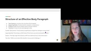 Writing Effective Body Paragraphs [upl. by Bessy394]