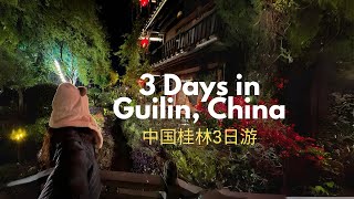 3 Days in Guilin China  Exploring Yangshuo Lijiang River old towns  Travel Vlog [upl. by Annoved]