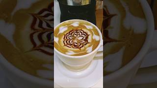 mocha coffee art subscribe like share [upl. by Hahseram]