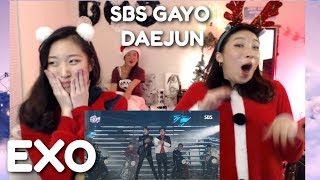 EXO 엑소  SBS Gayo Daejun 2018  TEMPO  LOVE SHOT REACTION [upl. by Leen]