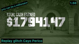 Replay glitch Cayo Perico Glitch 168  GTA5 Online [upl. by Negroj]