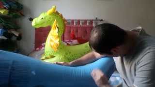 inflatable shark how to remove the mark [upl. by Iaria]