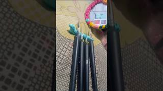 Day 21 artistic moments 💚 diy brush holder artvlog artchallenge asthetic diy AnushkaJainArt [upl. by Irrej745]