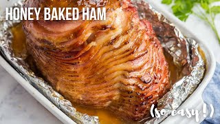 EASY Honey Baked Spiral Ham  The Recipe Rebel [upl. by Ammeg]