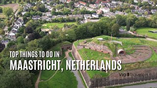 Top 10 Things to do in Maastricht Netherlands  Travel Guide 4K [upl. by Illa]