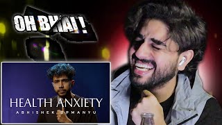 Health Anxiety  Standup Comedy by Abhishek Upmanyu Full Special on YT  Reaction [upl. by Phaedra]