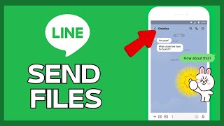 How to Send Files in Line 2024 [upl. by Amliw960]
