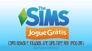 Como instalar The sims freeplay MOD APK dinheiro infinito [upl. by Teloiv626]