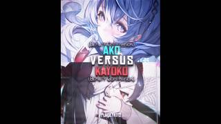 Kayoko Vs Ako  Blue Archive Beauty Comparsion [upl. by Atinrehs]