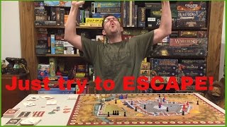 ESCAPE FROM COLDITZ Board Game Review [upl. by Rebmyt205]