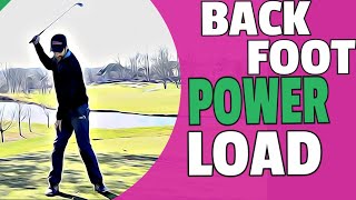 DO THIS With Your Feet To Push Of Back Foot For Power And Stop Golf Swing Sway [upl. by Aloeda96]