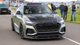 BEST OF SUV Sounds 2023  Urban RSQ8 Novitec Urus 1100HP BRABUS G63 1000HP Trackhawk RAM TRX [upl. by Atnoek]