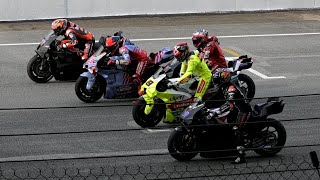 2024 Sepang MotoGP Winter Test Day 2 Start Practice with Launch Control [upl. by Maya]