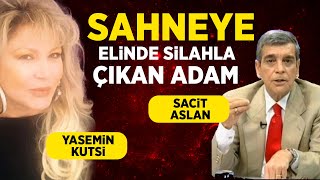 Sahneye elinde silahla çıkan adam [upl. by Neelehtak415]