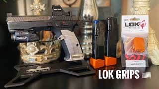 CZ Shadow 2 Compact  LOK Grip Options  Table Top to Range YT Demonetized this Video 🙄 [upl. by Topping819]