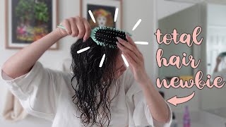 Hair novice tries viral Bounce Curl brush is it dummyproof [upl. by Fadas302]