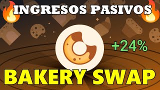 🥯QUE ES BAKERYSWAP  ✅TUTORIAL SENCILLO✅  Generamos dinero con STAKING BAKE  NFT POOLS FARMING [upl. by Kape]