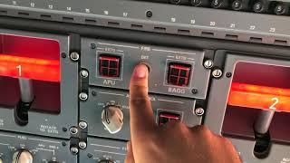 Embraer Legacy 600 APU Start Procedure [upl. by Tsirc]