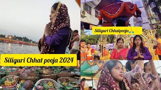 Chhat Pooja✨I Siliguri Chhat pooja🙏✨ I Chhat Pooja 2024 [upl. by Ybbil]