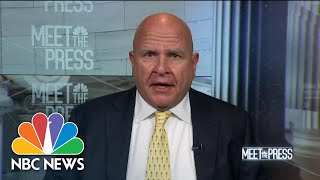 Full McMaster The Military Will Have No Role In A Transition After The Election  Meet The Press [upl. by Menendez]