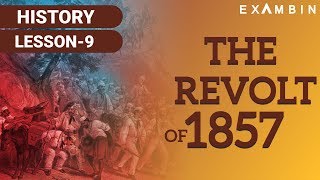 The Revolt of 1857 in India  Sepoy Mutiny  First war of Indian Independence [upl. by Asserak]