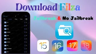 Filza full Activated now it Support ios 17 and How to intall it  iOS Tips [upl. by Deeraf93]