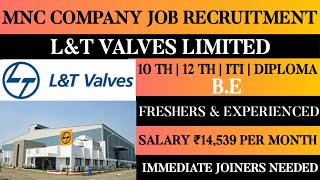 LampT Valves Limited Job VacancyTamilnadu JobsMnc JobsPermanent JobsJobs Tamizha [upl. by Ocirrej]