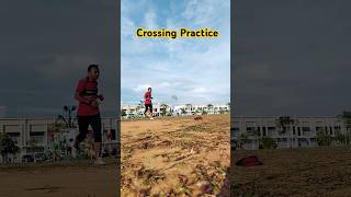 Football Crossing Practice viral trending youtube shorts fyp [upl. by Reffotsirk]