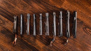 10 EDC Knives Ill Never Sell [upl. by Lily]