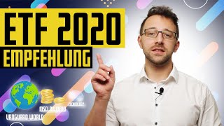 ETF Empfehlung 2020  in 10 Min wissen welcher perfekt zu DIR passt [upl. by Columbus]