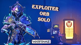 Exploiter Orb SOLO in WARFRAME [upl. by Adia]