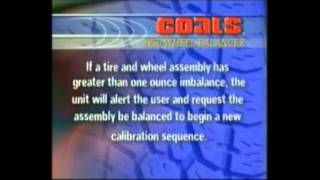 Coats 1250 Wheel Balancer VIDEO 2 [upl. by Anitra]