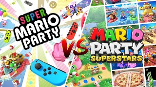 Super Mario Party VS Mario Party Superstars [upl. by Atin]