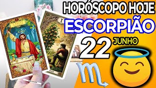 😇É ASSIM QUE SERÁ O PRÊMIO GIGANTE DE DEUS❗🙌 Escorpião ♏ 22 Junho 2024  Horoscopo do dia de hoje ♏ [upl. by Eiger]