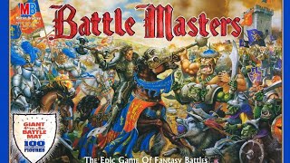 Ep 68 Battle Masters Board Game Review Milton Bradley 1992  How To Play [upl. by Ateiram]