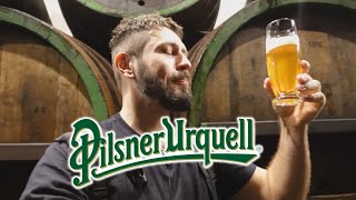 Como é feita a cerveja pilsen original Visita à Pilsner Urquell [upl. by Pears]