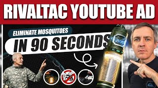 RivalTAC Mosquito Repeller Review YouTube Ad and Scam Claims All Explained [upl. by Refennej]