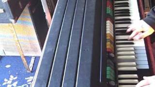 GIBSON G 101 ELECTRIC ORGAN 1967 JACK WEST DEMO [upl. by Wendell834]