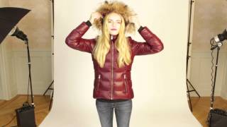 Snoot Bologna Down Jacket Bordeaux 2012105 [upl. by Leidba925]