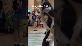 MegaPlex fursuit Parade fursuit furcon shorts megaplex [upl. by Lexerd]