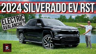 The 2024 Chevrolet Silverado EV RST Is A Modern Day Avalanche With Class Leading Range [upl. by Elly720]