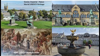 Goslar Old Town and Imperial Palace  UNESCO World Heritage in Germany [upl. by Baecher]