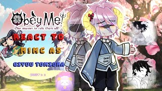 ★Obey me React to MMC as Giyuu Tomioka★  Part 22 ‼️ MANGA SPOILER ‼️ Redesign  Skit [upl. by Dlaregztif995]